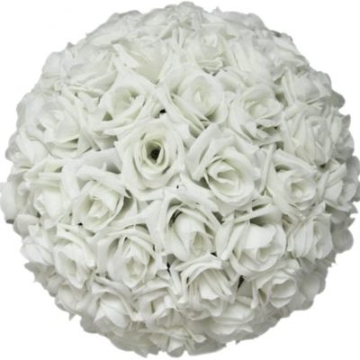 boule-rose-blanche-artificielle