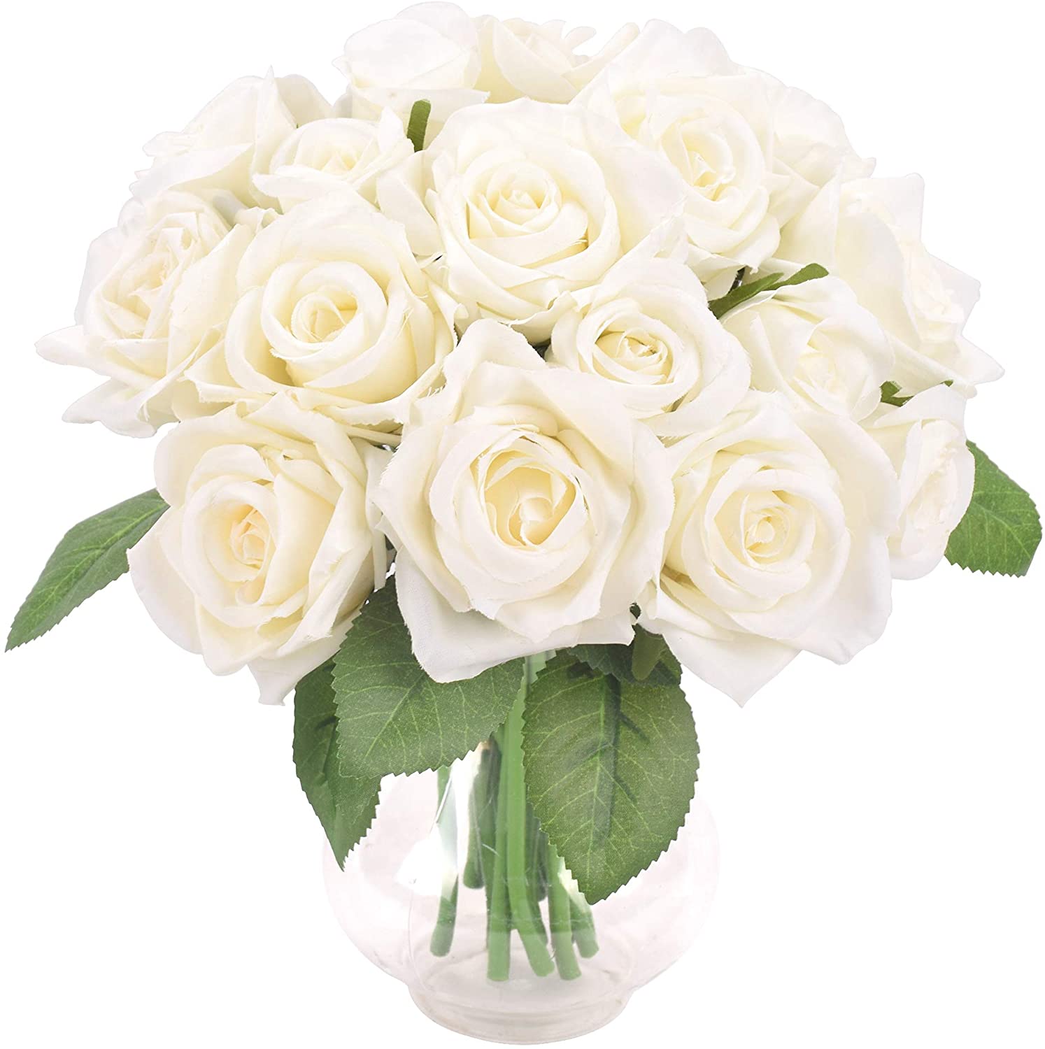 Bouquet Rose Blanche Artificielle | Floranet