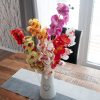 Branche d'Orchidée, Orange, 70cm – Image 5
