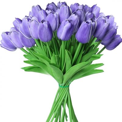 bouquet-tulipes-artificielles-violet