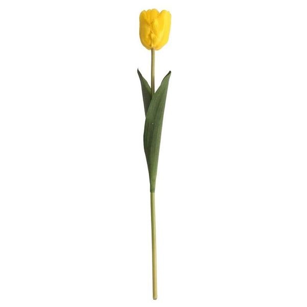 tulipe-artificielle-jaune