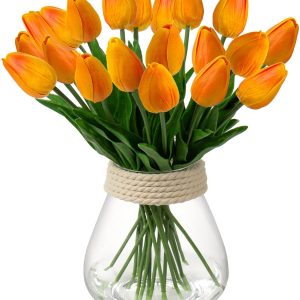 tulipes-artificielles-orange