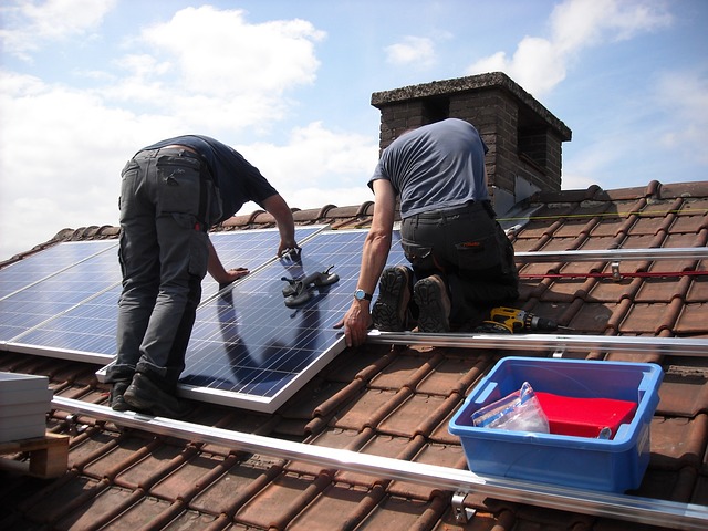 panneaux solaires photovoltaïques